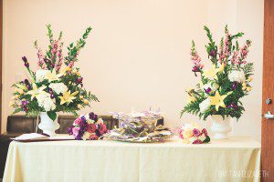 floral bouquet display