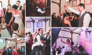dancing at wedding reception lodges at gettysburg