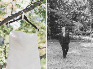 personalized wedding dress hanger groom walking