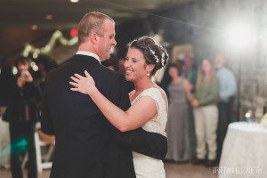 bride and groom first dance morningside inn
