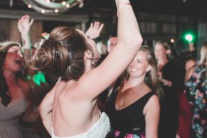 reception bride dancing terrain wedding