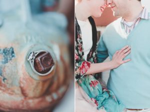 white gold onyx engagement ring engaged couple gettysburg college