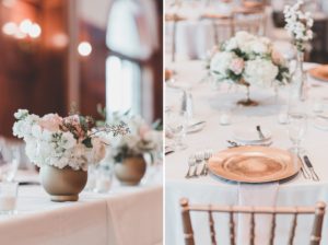gold wedding reception details table setting skytop lodge