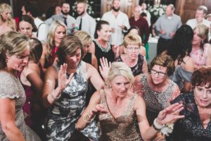 dancing at wedding reception