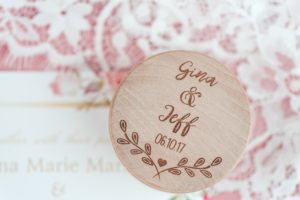 customized wooden ring holder