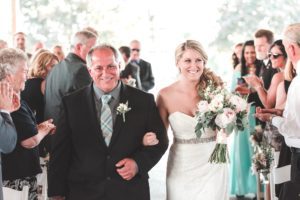 father walking bride down aisle sussex conservatory augusta nj