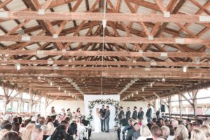 wedding ceremony at sussex conservatory augusta nj