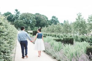 longwood gardens kennett square pennsylvania engagement