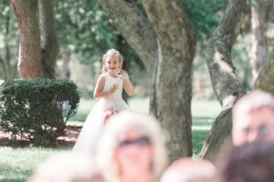 flower girl daughter of the bride