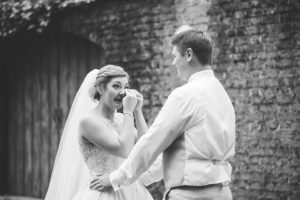first look candid happy tears hershey pa weddings