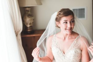 beautiful bride in veil weddings near harrisburg