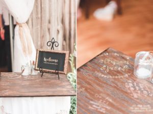 wooden guest board creative guest book idea
